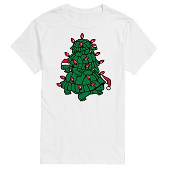 Big & Tall Turtle Tree Stack Graphic Tee