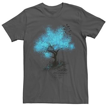 Men's Leaving Home Tree Birds Graphic Tee