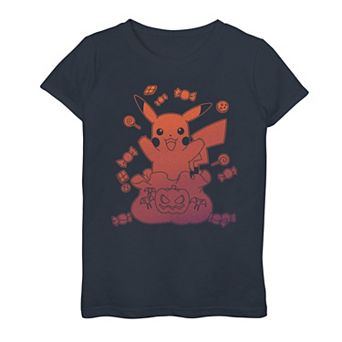 Girl's Pokemon Pikachu Gradient Candy Party Tee