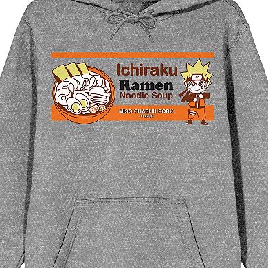 Men's Naruto Shippuden Ichiraku Ramen Noodle Soup Graphic Hoodie