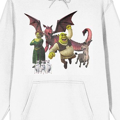 Men's Shrek Main Characters Hoodie