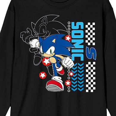 Men's Sonic The Hedgehog Modern Graphic Tee