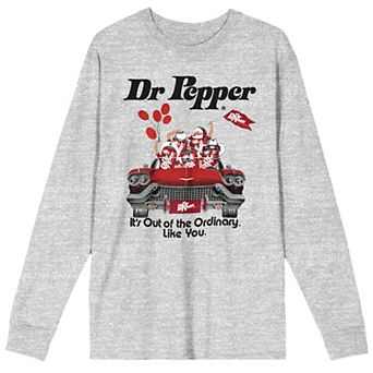 Men's Dr. Pepper Its Out Of The Ordinary Long Sleeve Graphic Tee