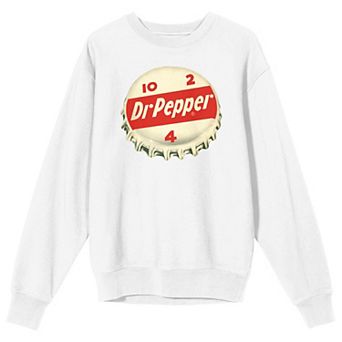 Men's Dr. Pepper Bottle Cap Graphic Sweatshirt