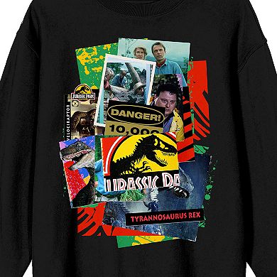 Men's Jurassic Park Movie Collage Graphic Tee