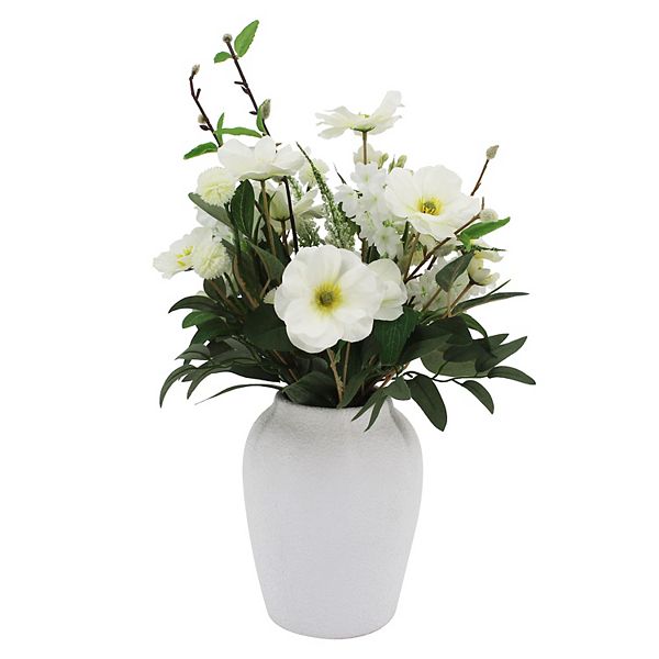 Sonoma Goods For Life® Faux White Flowers in Vase