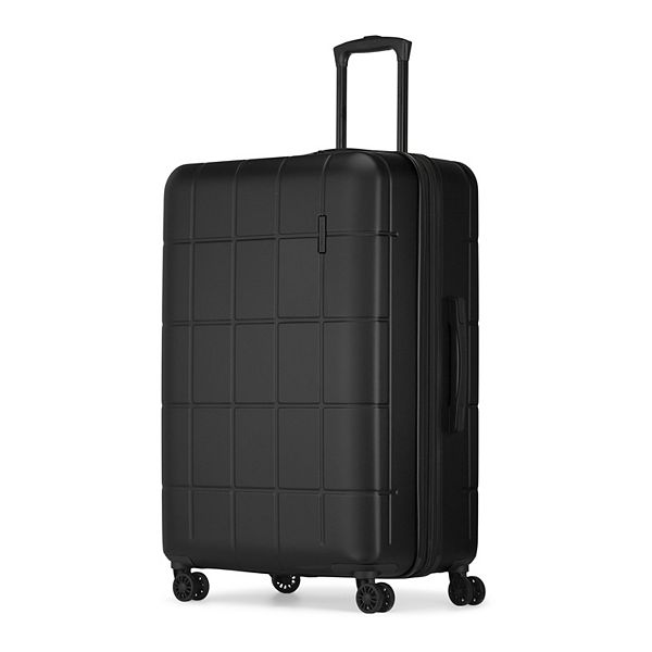 Swiss Mobility VCR Hardside Spinner Luggage Black 20 CARRYON BrickSeek