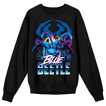 Men's Blue Beetle Superhero & Logo Graphic Tee