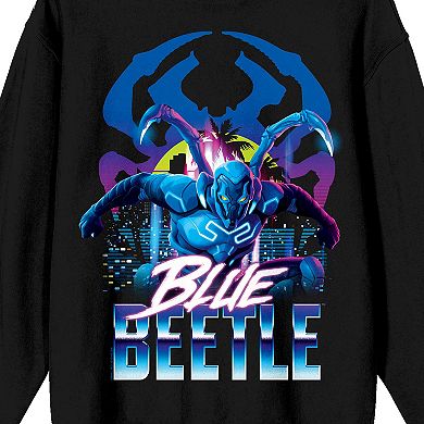 Men's Blue Beetle Superhero & Logo Graphic Tee