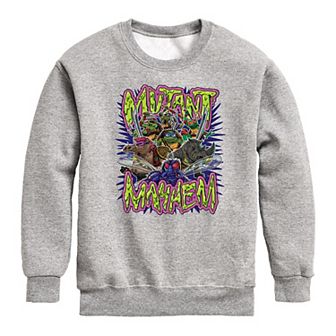 Boys 8-20 TMNT Mutant Mayhem Fleece Sweatshirt
