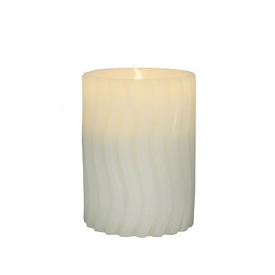 Sonoma Goods For Life® Short Wavy LED FLameless Candle