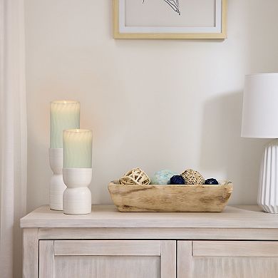 Everyday Decor Tall Wavy LED FLameless Candle Tall