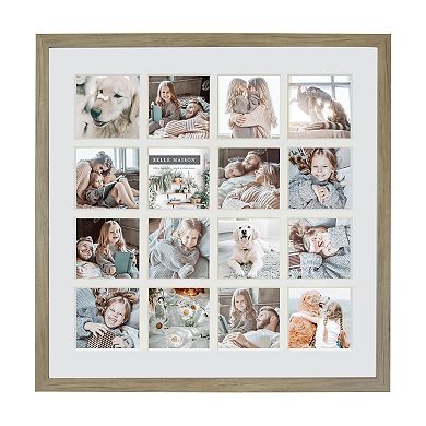 Belle Maison 16-Opening Matted Collage Frame