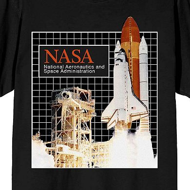 Men's NASA Space Shuttle Launch Graphic Tee