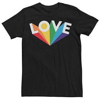 Men's Pride Love Projection Graphic Tee