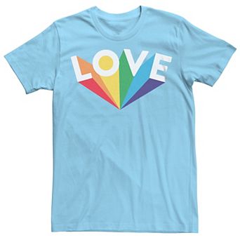 Men's Pride Love Projection Graphic Tee