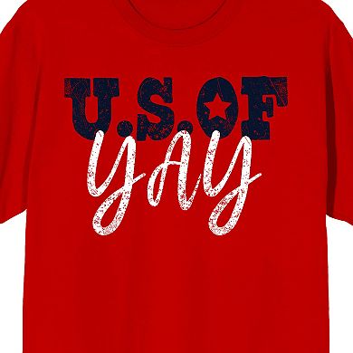 Men's Americana U.S. Of Yay Graphic Tee