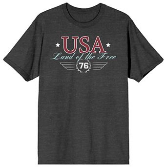 Men's Americana USA Land Of The Free Graphic Tee