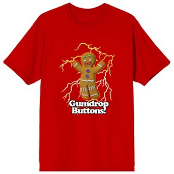 Men's Gumdrop Buttons Graphic Tee