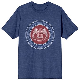 Men's Americana Freedom Liberty Graphic Tee