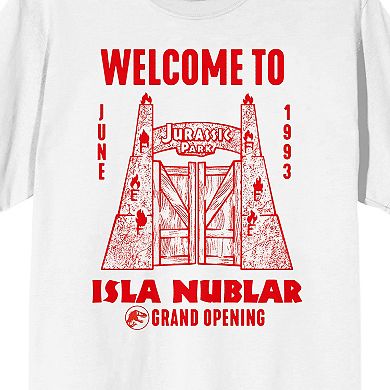 Men's Jurassic Park Isla Nublar Graphic Tee