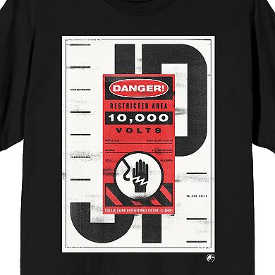 Men's Jurassic Park JP Danger Graphic Tee
