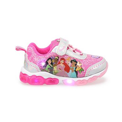 Disney Princess Girls' Light-Up Athletic Shoes