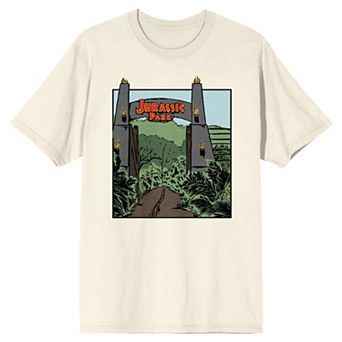 Men's Jurassic Park Open Gate Graphic Tee