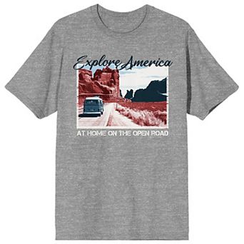 Men's Americana Explore America Graphic Tee