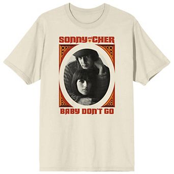 Men's Sonny & Cher Baby Don't Go Graphic Tee