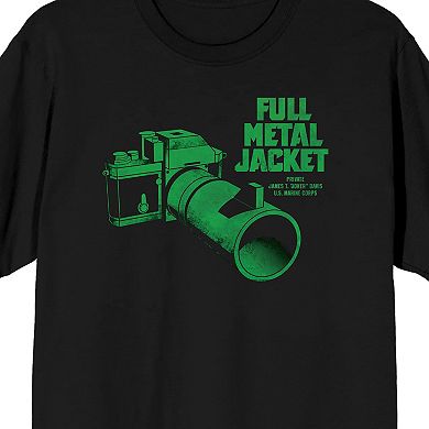 Men's Full Metal Jacket Camera Graphic Tee