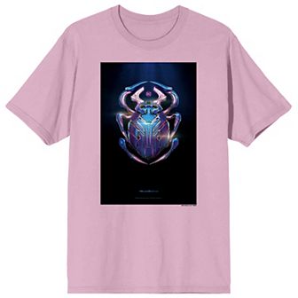 Men's Blue Beetle Poster Graphic Tee