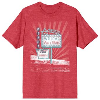 Men's Americana Vintage Motel Graphic Tee