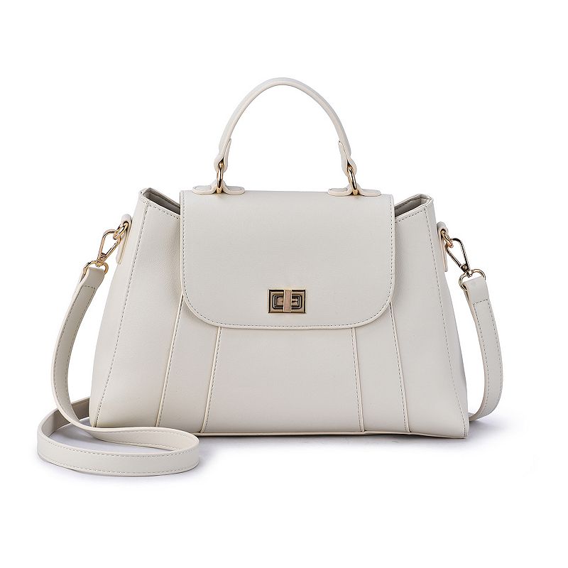 Mellow World Burke Mini Satchel Bag, Ivory