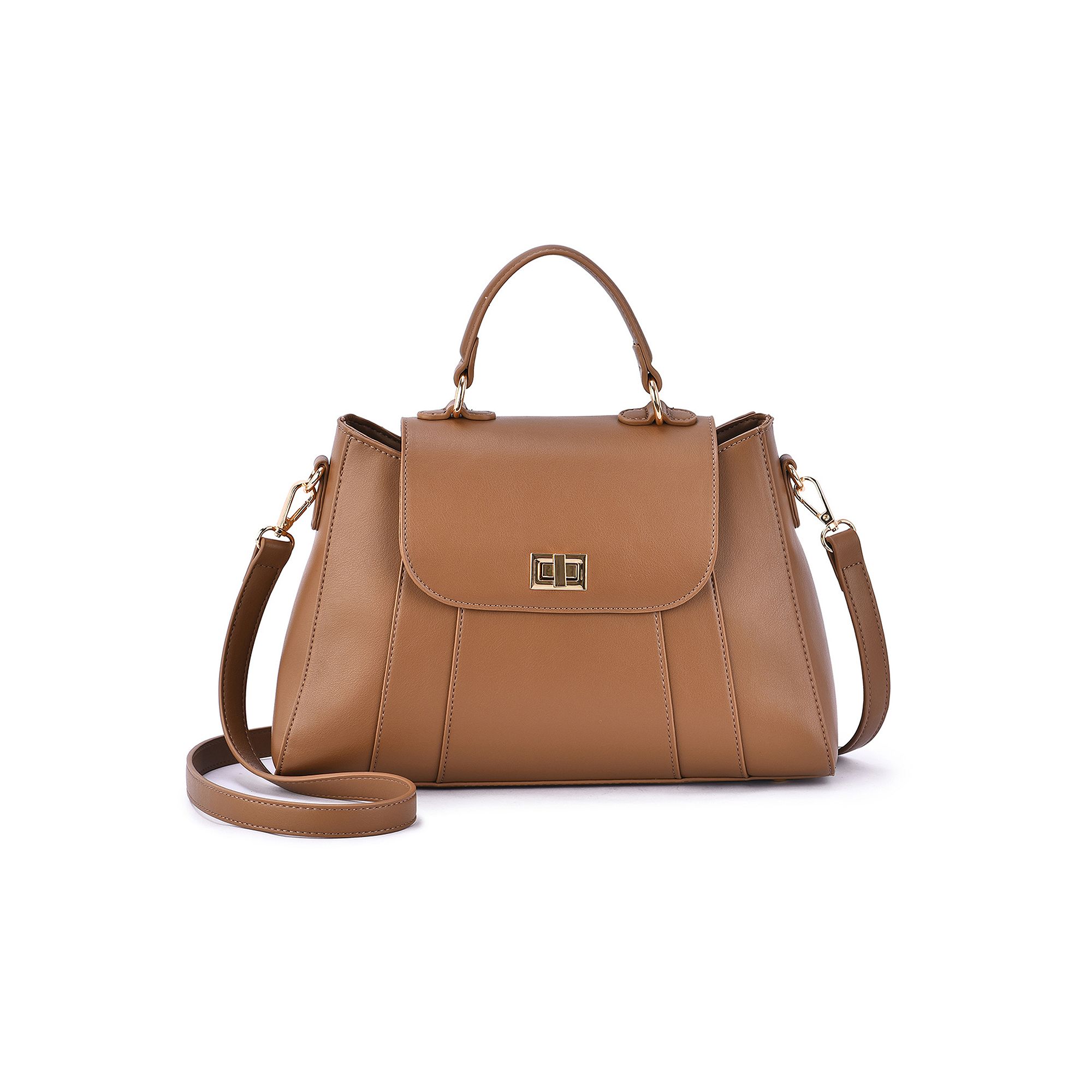 Mellow World Burke Mini Satchel Bag, Latte