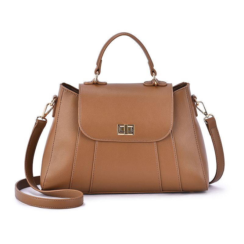 Mellow World Burke Mini Satchel Bag, Latte