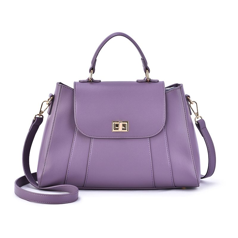 Mellow World Burke Mini Satchel Bag, Purple
