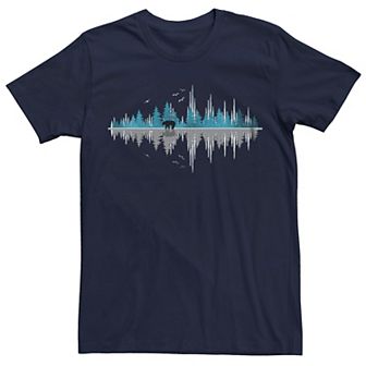 Men's Sounds Of Nature Soundwave Graphic Tee