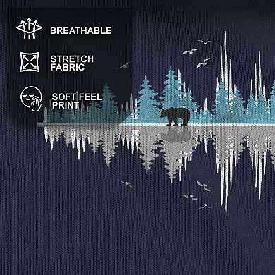 Men's Sounds Of Nature Soundwave Graphic Tee
