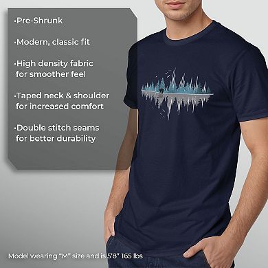 Men's Sounds Of Nature Soundwave Graphic Tee