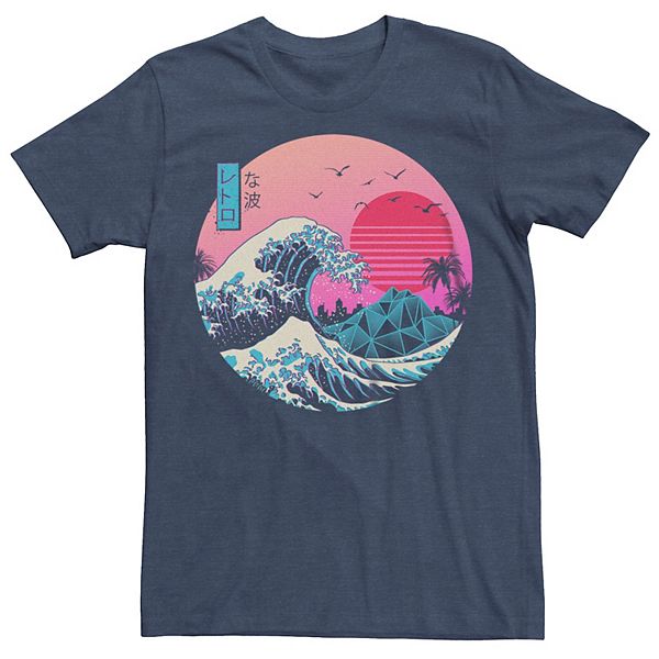 Men's The Great Retro Wave Polygon Graphic Tee