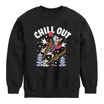 Disney's Chill Out Crew Fleece Sweatshirt