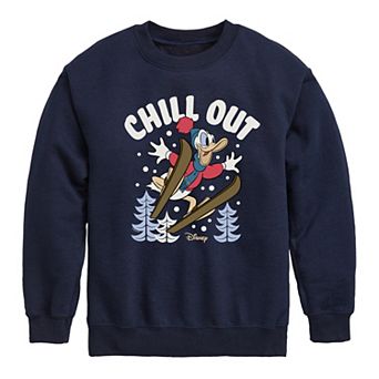 Disney's Chill Out Crew Fleece Sweatshirt