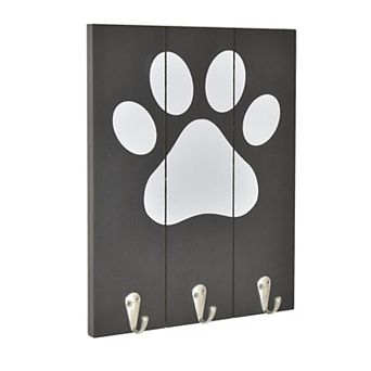 Belle Maison Paw Print Pet Wall Hooks