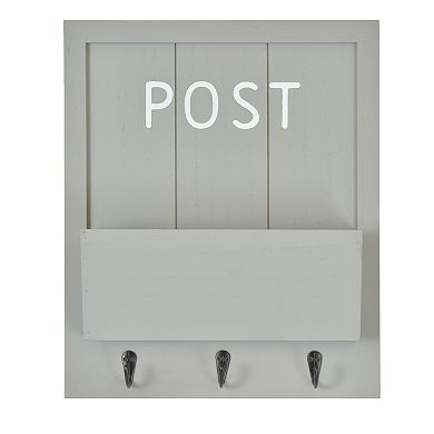 Belle Maison Mail Bin Coat Hook Wall Hanging