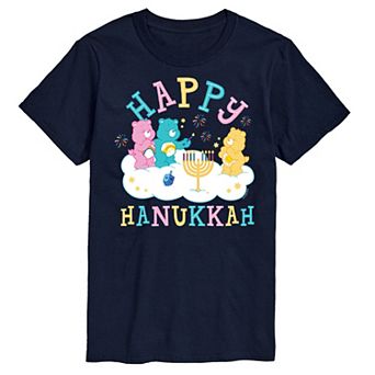 Men's Care Bears Happy Hanukkah Graphic Tee