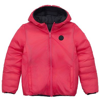 Girls' Rokka&Rolla Reversible Lightweight Puffer Jacket