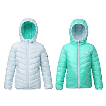 Girls' Rokka&Rolla Reversible Lightweight Puffer Jacket
