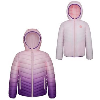 Girls' Rokka&Rolla Reversible Lightweight Puffer Jacket