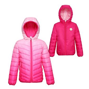 Girls' Rokka&Rolla Reversible Lightweight Puffer Jacket